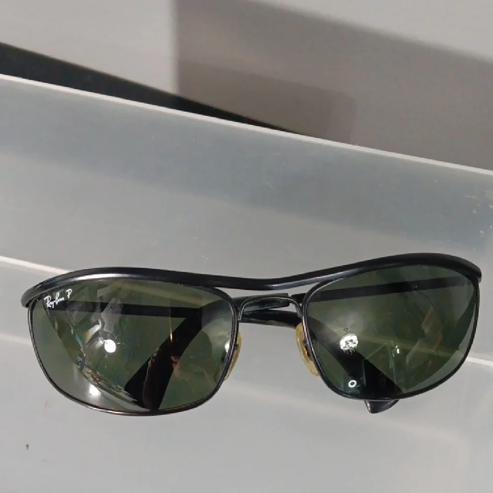 Ray-Ban Black Olympian Sunglasses Polarized, flex - Picture 2 of 9